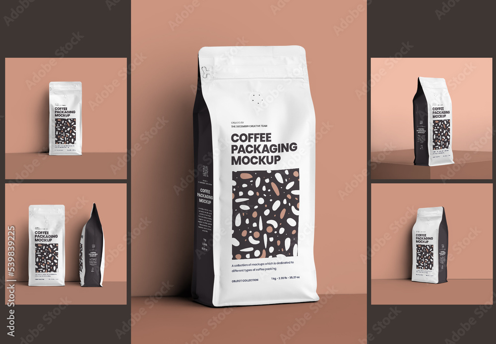 Standup Pouch with Coffee Valve packaging solution